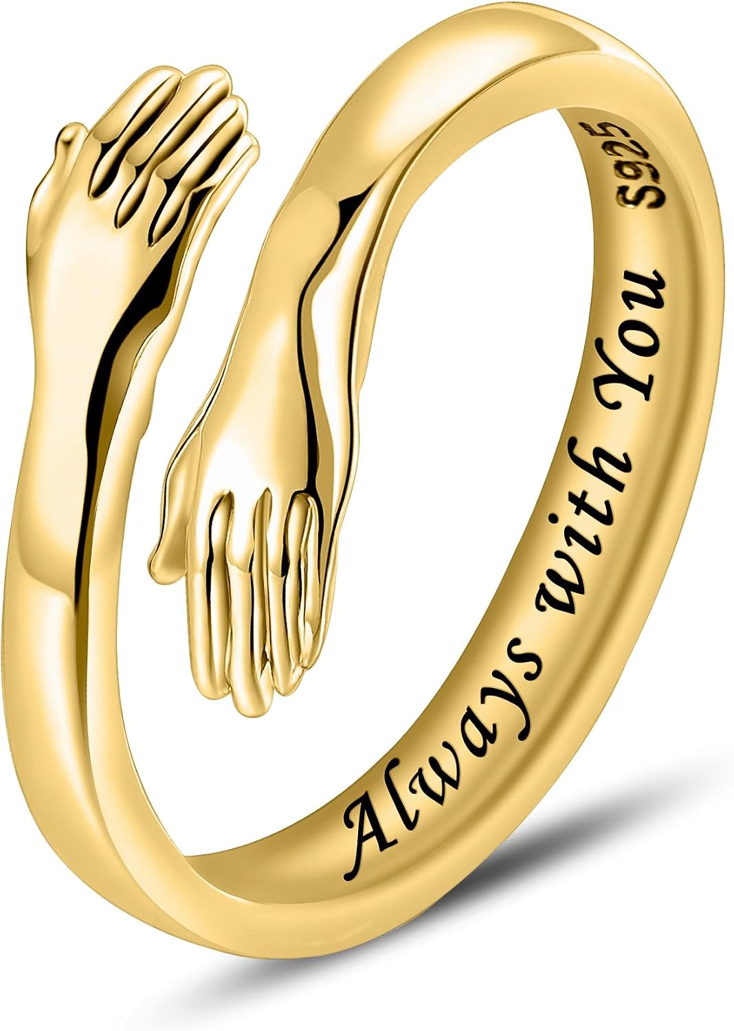 Hug Ring in US Sizes 6 to 8